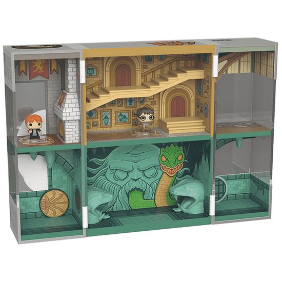 Набор Funko Bitty POP! Bitty Box Harry Potter Hogwarts Castle +2 Bitty POP! Harry Potter w/Chocolate Frog, Ron Weasley w/Howler 85533