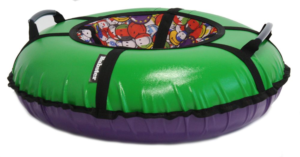 Тюбинг Hubster Ринг Pro зеленый, смайл