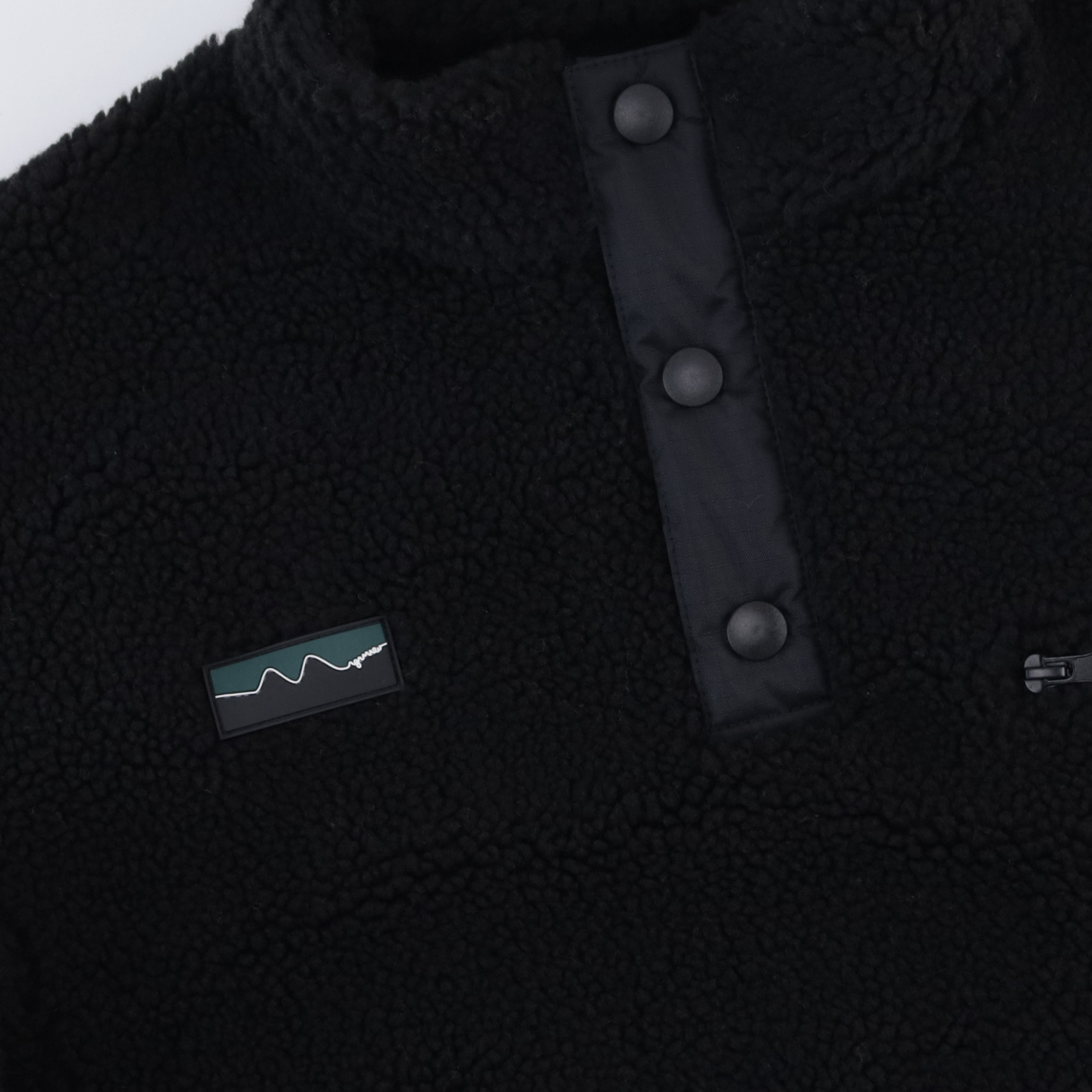 Флиска Magamaev Turbofleece button (black) артикул: - купить в магазине Дайс