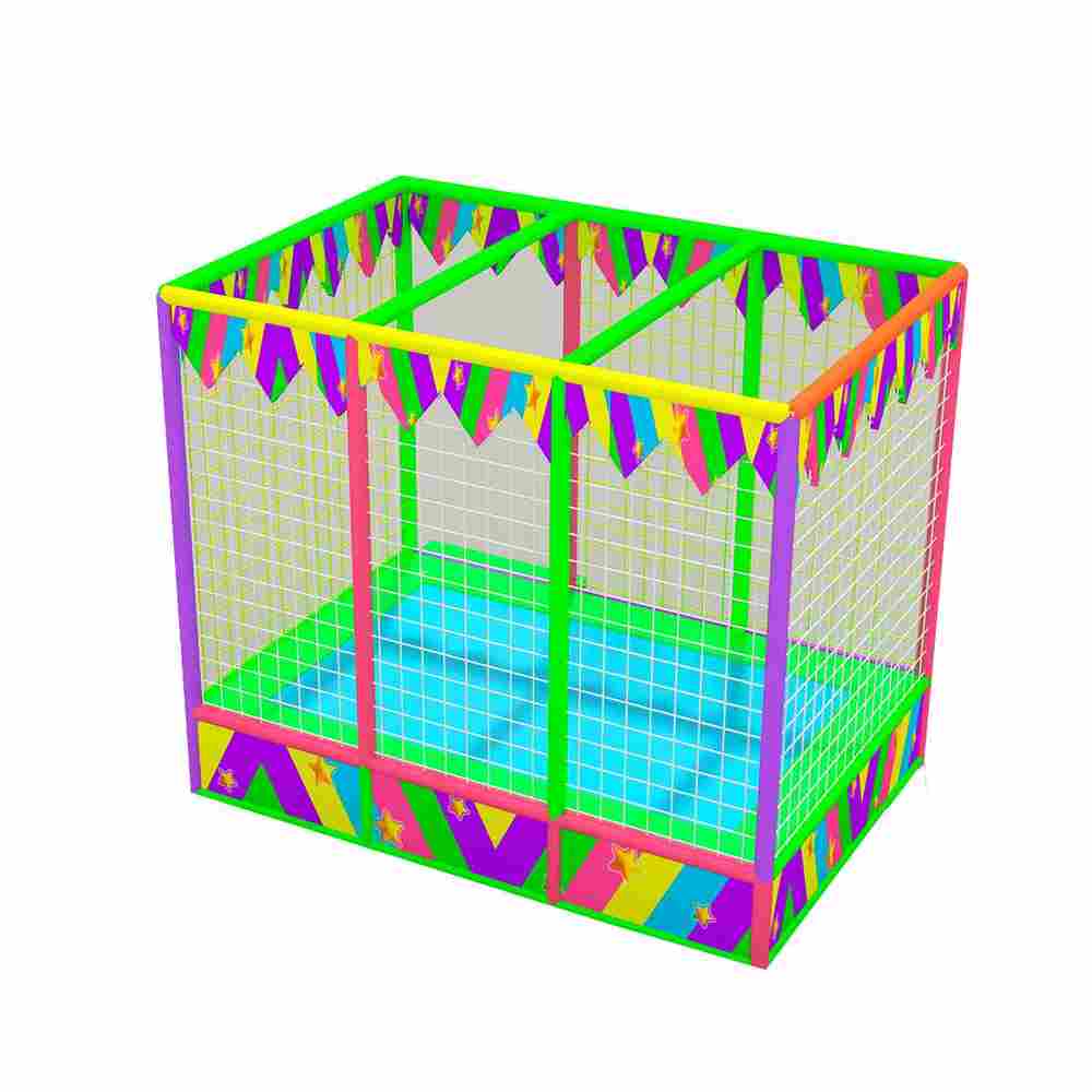 Мобильная батутная арена «Мини» 3,5x2,35x2,6 м