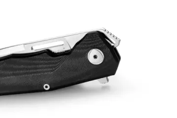 Нож складной Lion Steel Q4ttro Q4 GBK - сталь MagnaCut, рукоять серый титан + G10