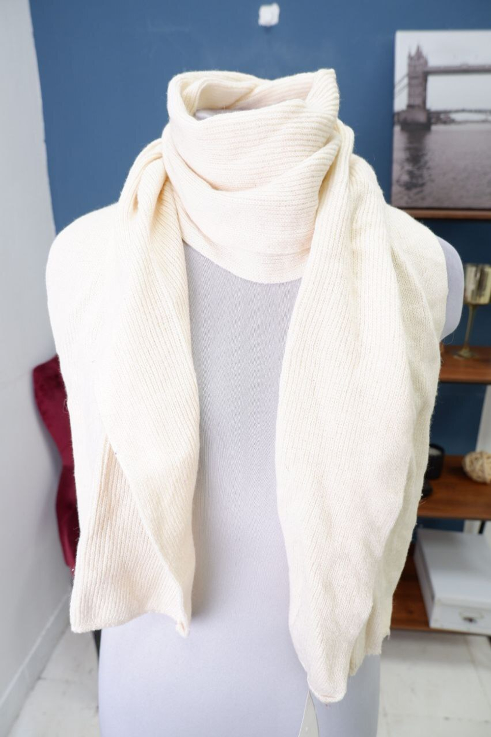 Шарф широкий