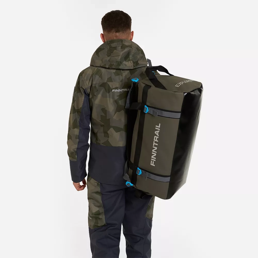 СУМКА-РЮКЗАК FINNTRAIL НЕПРОМОКАЕМАЯ EXPLORER 70L 1733