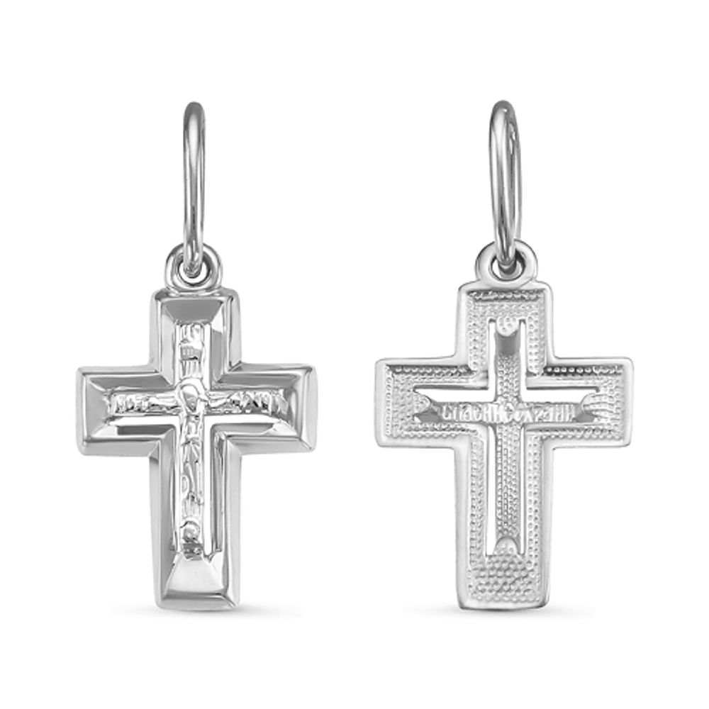 Крест из серебра 925 пробы