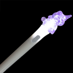 Ручка гелевая Alingar, "Единорожка", 0,5 мм, синяя, с подсветкой, круглый, цветной, пластиковый корпус, карт. уп.