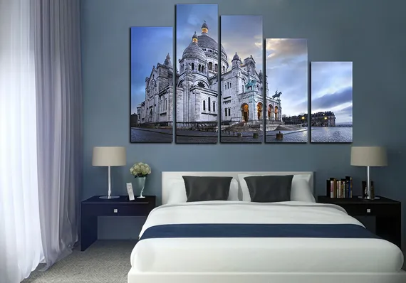 Модульная картина "Католический храм"