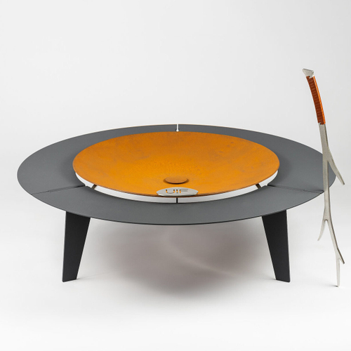 Чаша для костра UP!FLAME STEEL CUP UNIQ grey