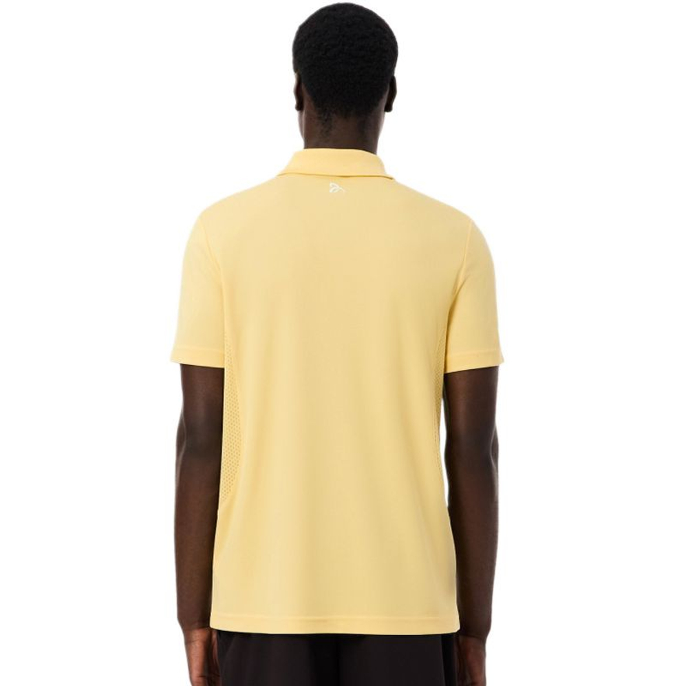 Теннисное поло Lacoste Tennis x Novak Djokovic - yellow