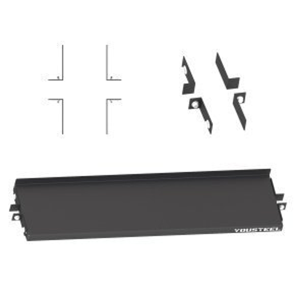 Уголки для крепления полок к раме HARD (комплект 4 шт.)