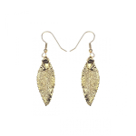 Серьги листья Ester Bijoux Вяз LF96C-G BR