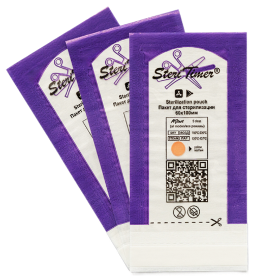 Крафт-пакет комбинированный SteriTimer 60*100