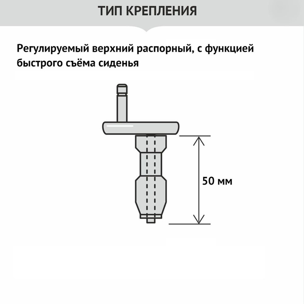 Сиденье д/унитаза  WAVE W-JCR-5dml дюро/лифт/съем БЕЛЫЙ глянец (Pro,Form,S50,Zentrum,Logic)19