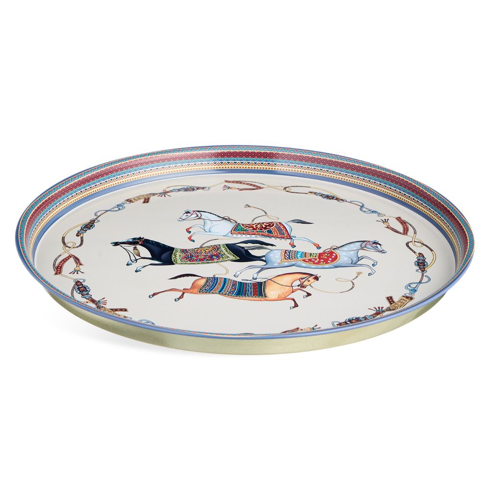 ПОДНОС СЕРВИРОВОЧНЫЙ AGNESS "PASSAGE" 33*2,1 СМ