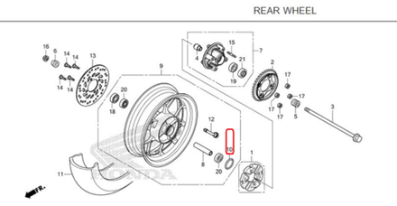 42653-001-004. O-RING, 40.5X3 (NIPPON DUST KEEPER)