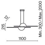 Подвесной светильник Maytoni MOD179PL-L26W4K