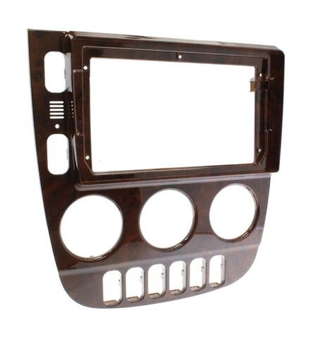 Магнитола для Mercedes-Benz ML W163 2001-2005 (климат, орех) - Canbox 9-1157 Qled, Android 10, ТОП процессор, 4G SIM-слот