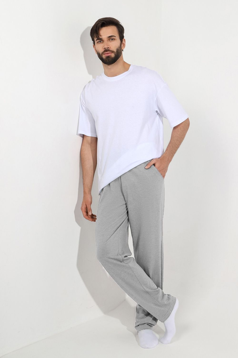 Брюки мужские Герой-6 Виотекс СЕРЫЙ МЕЛАНЖ