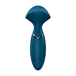 Вибромассажер Satisfyer Mini Wand-er, синий