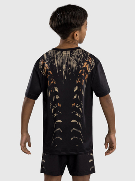 Футболка детская Venum Tiger Black/Neo Orange