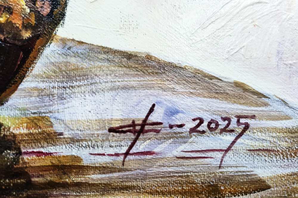 И.А. Сулковский "Утренний букет" Холст, темпера, 40х52 см