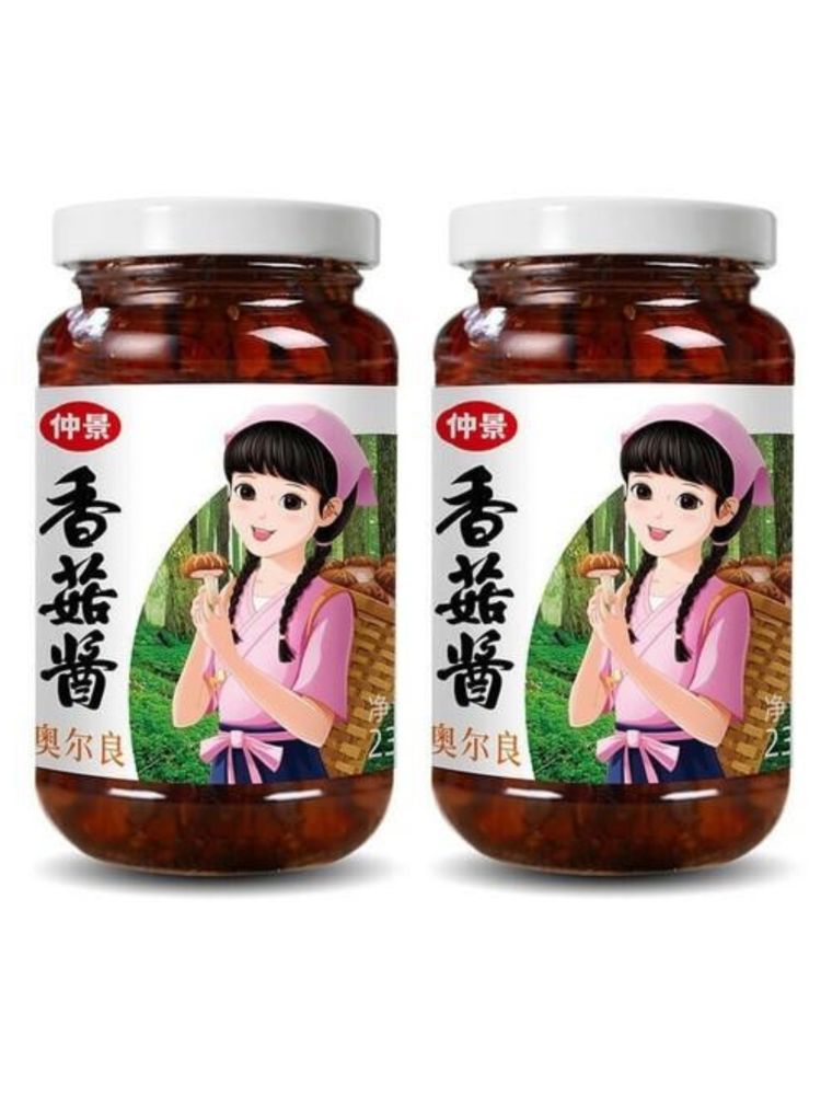 Грибной соус Zhongjing из шиитаке острый 230 г x 2 шт
