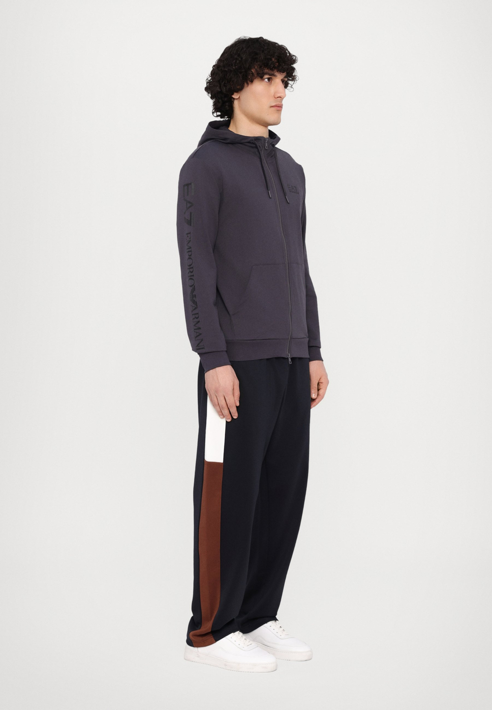EA7 Emporio Armani UNISEX - Толстовка с капюшоном - Чёрный