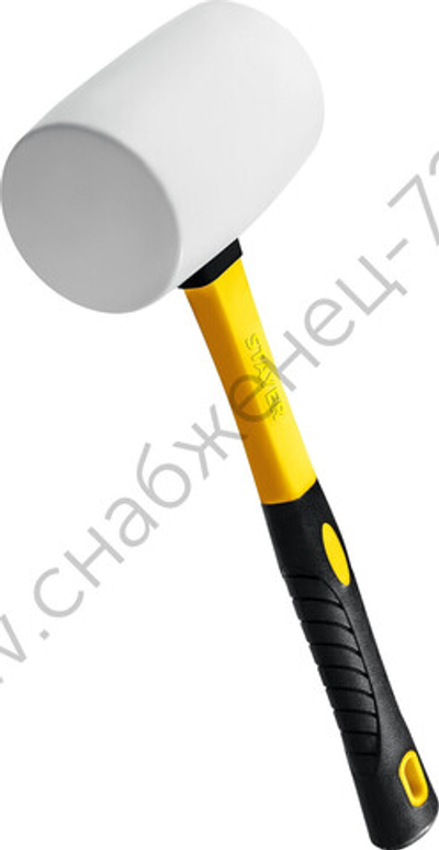 STAYER PROFI 900 г, Белая резиновая киянка (20533-900)