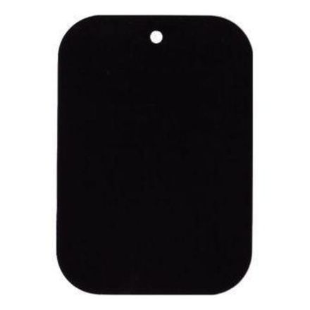 Perfeo-065 Самоклеящаяся металлическая пластина для магнитного держателя 65*45 мм/ 3M/ черный