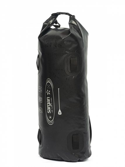 Гермо-Мешок-Рюкзак Sargan Саппер-25 2 лямки, крепления к сапборду 25 л черный