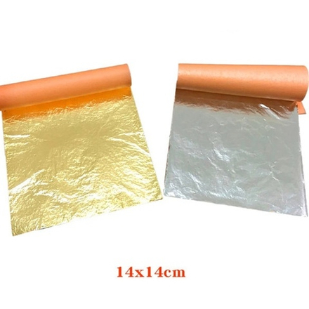 Декоративное серебро/золото в листах