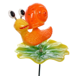 Штекер садовый "Улитка Аврора" 8*10*60см