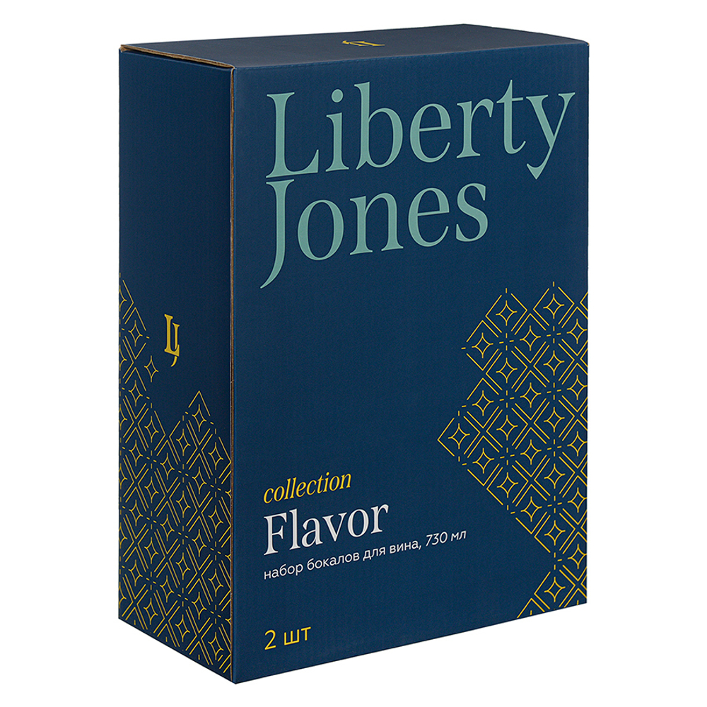 Набор бокалов для вина 2шт 730мл Liberty Jones Flavor