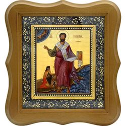 Варнава (Иосия) Медиоланский, Кипрский епископ, апостол от 70-ти. Икона на холсте.