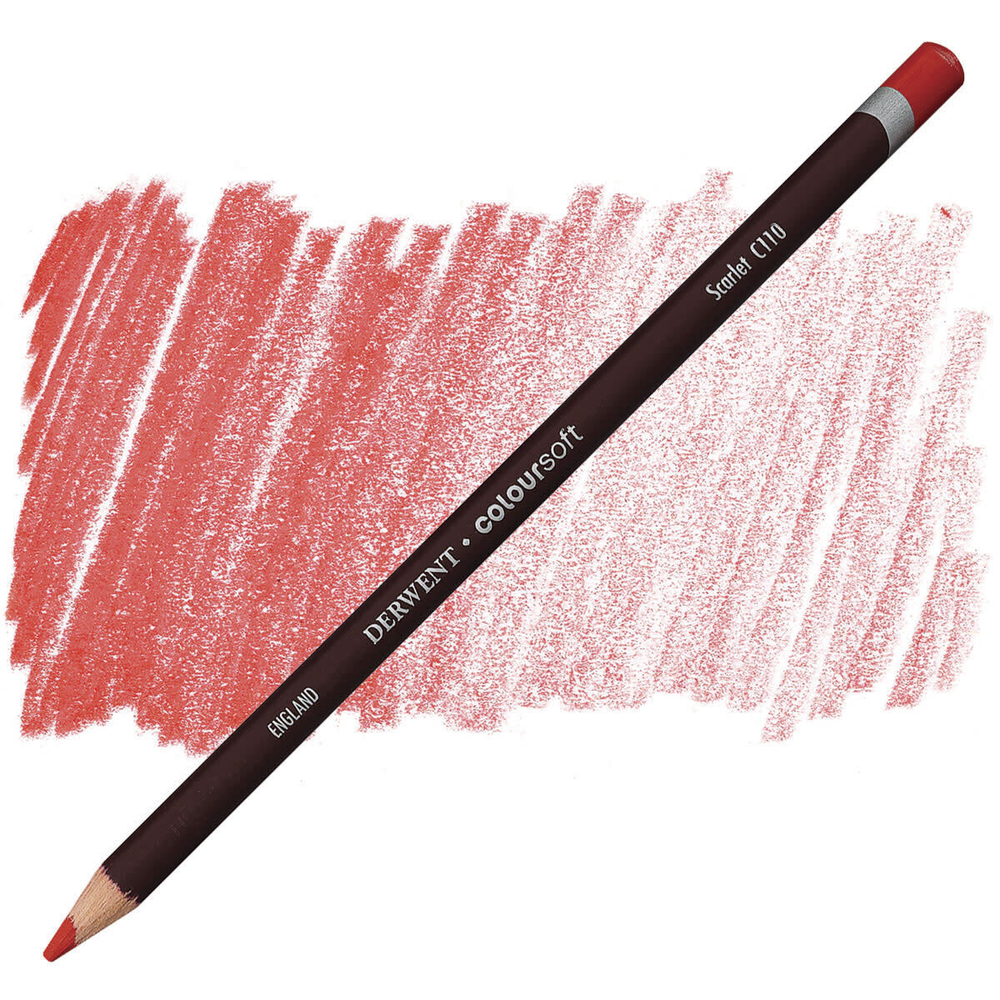 Derwent Coloursoft. C110 Scarlet