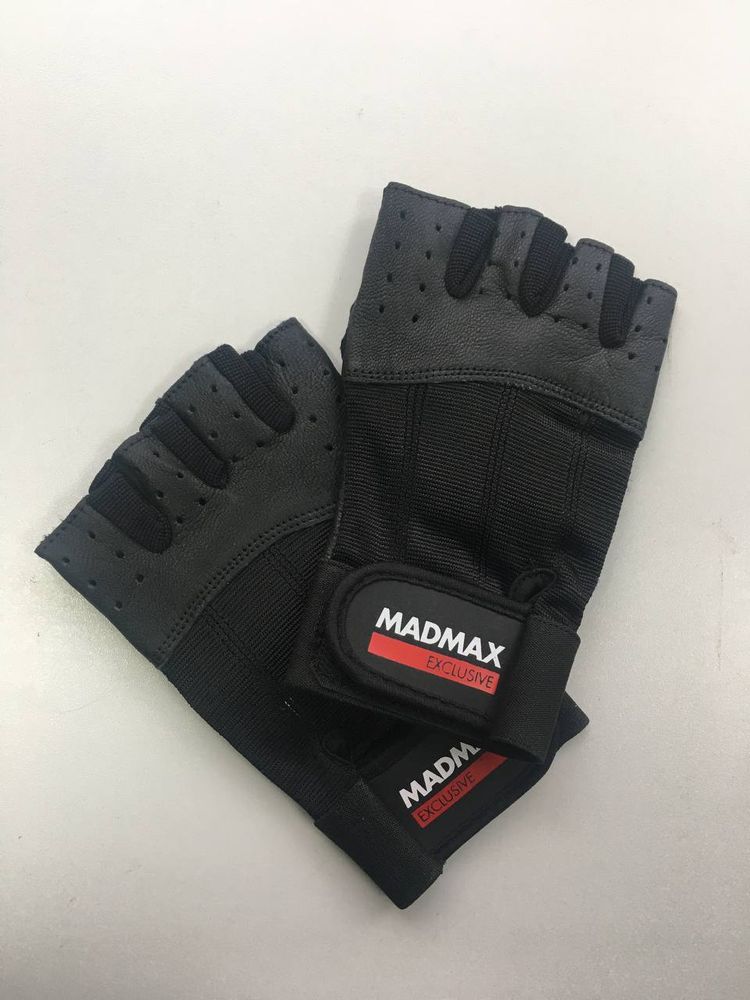 Перчатки MadMax Classic MFG248 Black/Black