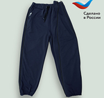 Брюки ортопедические с расширением на всю ногу. Размер XL (50-52). Цвет СИНИЙ