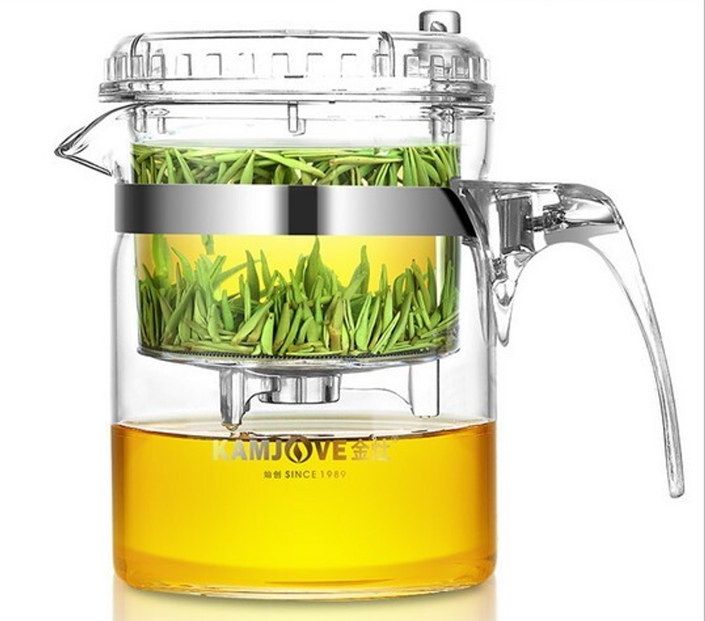 236028 Чайник KAMJOVE "Изипот" TP-140 б/носика 300 мл, стекло