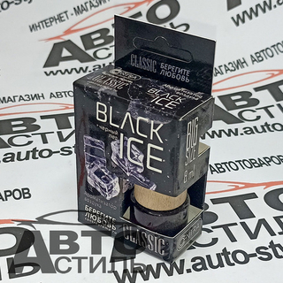 Ароматизатор бочонок Contra Classic - Черный Лед