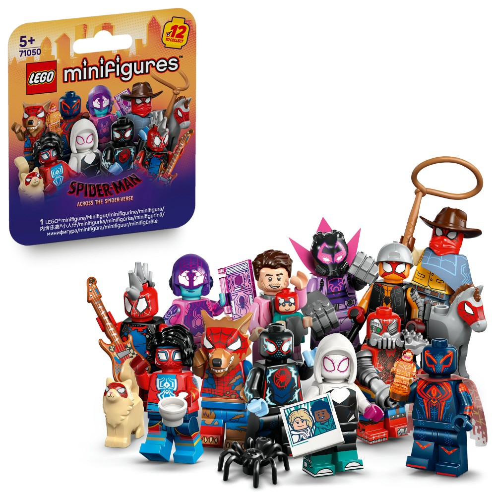 Конструктор LEGO Minifigures 71050 Человек-паук Через Вселенные арт. 71050 8 дет — фото 1