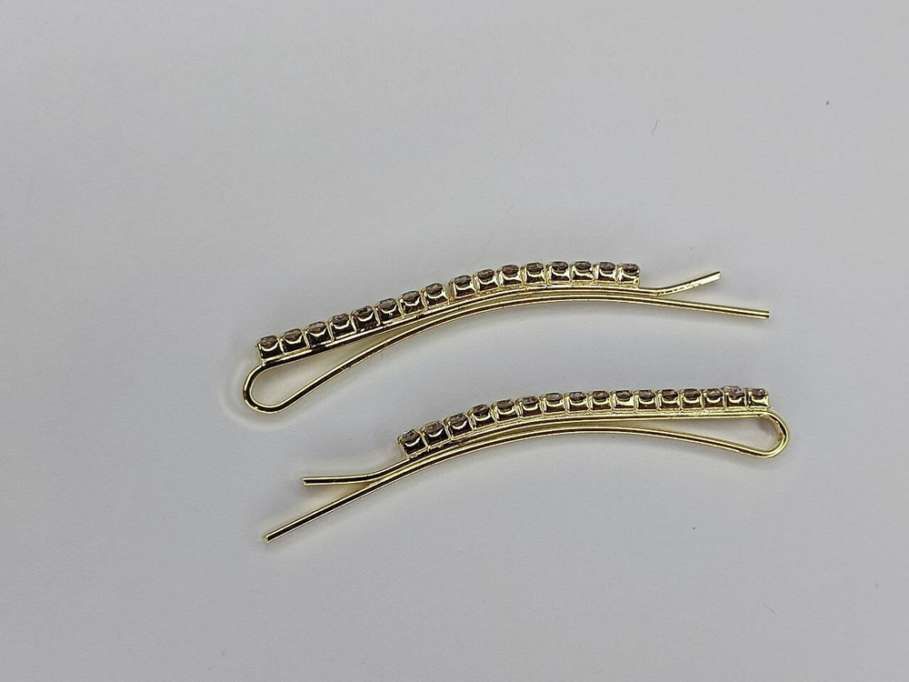 Заколки. Невидимка со стразами.