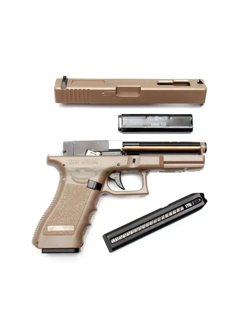 Страйкбольный пистолет CYMA CM030 GLOCK 18C AEP электро