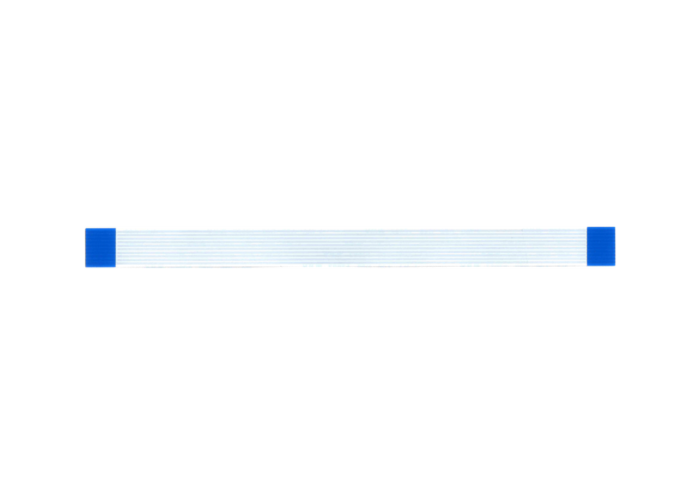 Шлейф 10 pin, 20 см, шаг 1 мм FFC, прямой А