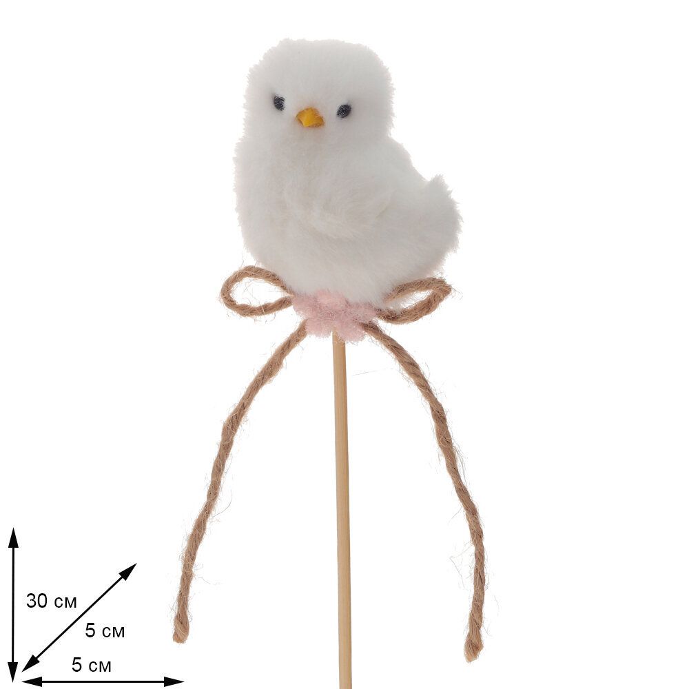 GAEM Изделие декоративное (вставка) "Цыпленок" (5*4*7), L5 W5 H30 см, 3в.