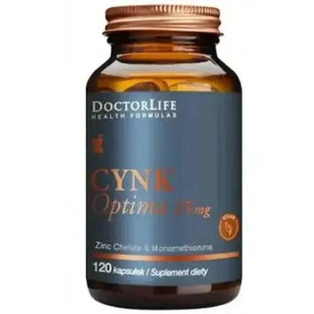 Диетическая добавка Doctor Life Zinc Optima 15 мг, 120 капсул