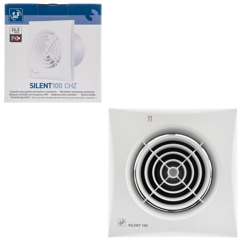 Накладной вентилятор Soler Palau SILENT-100 CHZ