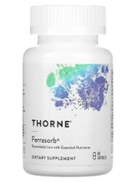 Thorne, Ferrasorb, 60 caps.