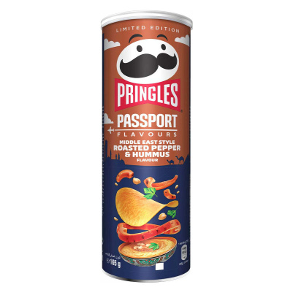 Чипсы PRINGLES 165 гр  Перец Хумус (19)