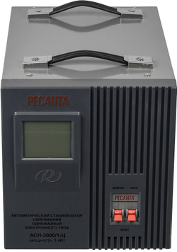 Стабилизатор напряжения Ресанта АСН-3000/1-Ц, Однофазный, 3кВт