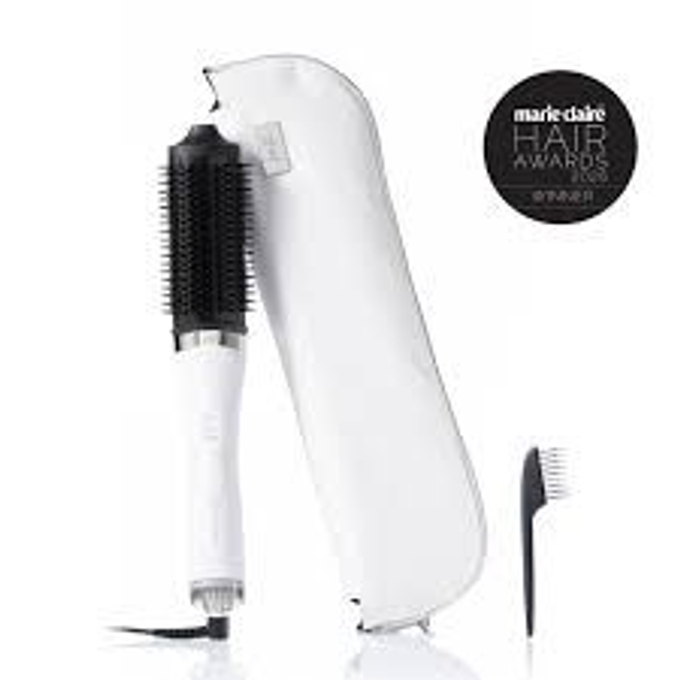 Ghd Фен-щётка Duet Blowdry HAIR DRYER BRUSH IN WHITE с термостойкой косметичкой и щёткой