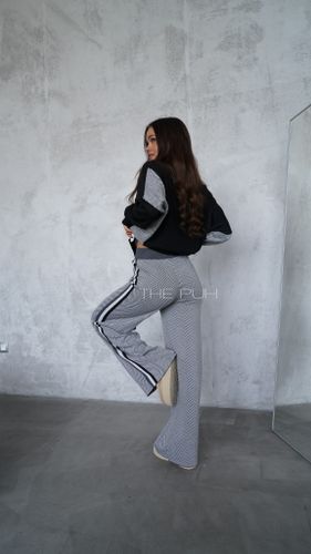 Черный костюм из кашемира